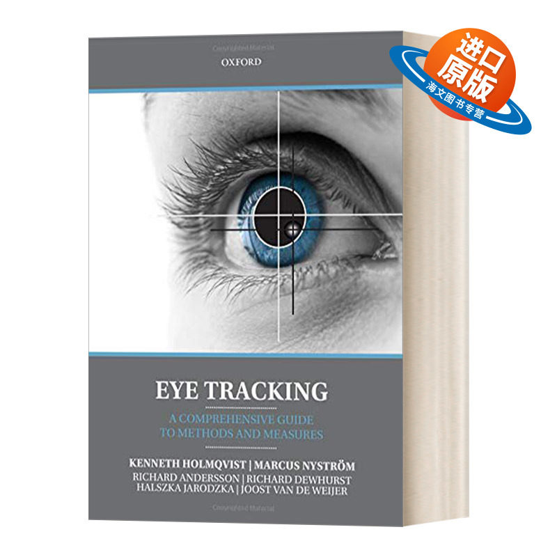 英文原版 Eye Tracking 眼睛跟踪 综合性方法指导手册 英文版 进口英语原版书籍