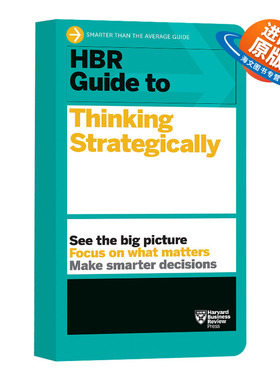 哈佛商业评论策略性思考指南 英文原版 HBR Guide to Thinking Strategically 英文版 进口英语书籍