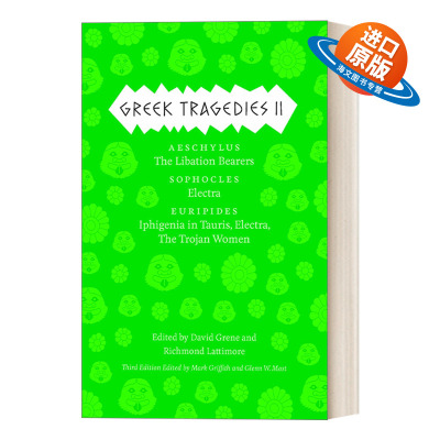 英文原版 Greek Tragedies 2 Aeschylus Volume 2 希腊悲剧2 埃斯库罗斯 索福柯勒斯 安提戈涅 Mark Griffith 英文版 进口英语书籍