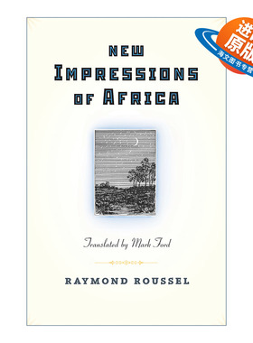 英文原版 New Impressions of Africa 非洲新印象 Raymond Roussel诗歌 英文版 进口英语原版书籍