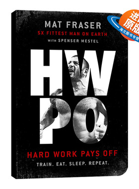 英文原版 HWPO Hard Work Pays Off CrossFit 训练图解指南 综合体能训练 力量训练 无氧训练 英文版 进口英语原版书籍