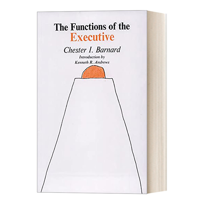 英文原版 The Functions of the Executive Thirtieth Anniversary Edition 经理人员的职能 30周年纪念版 英文版 进口英语原版书 - 实物图