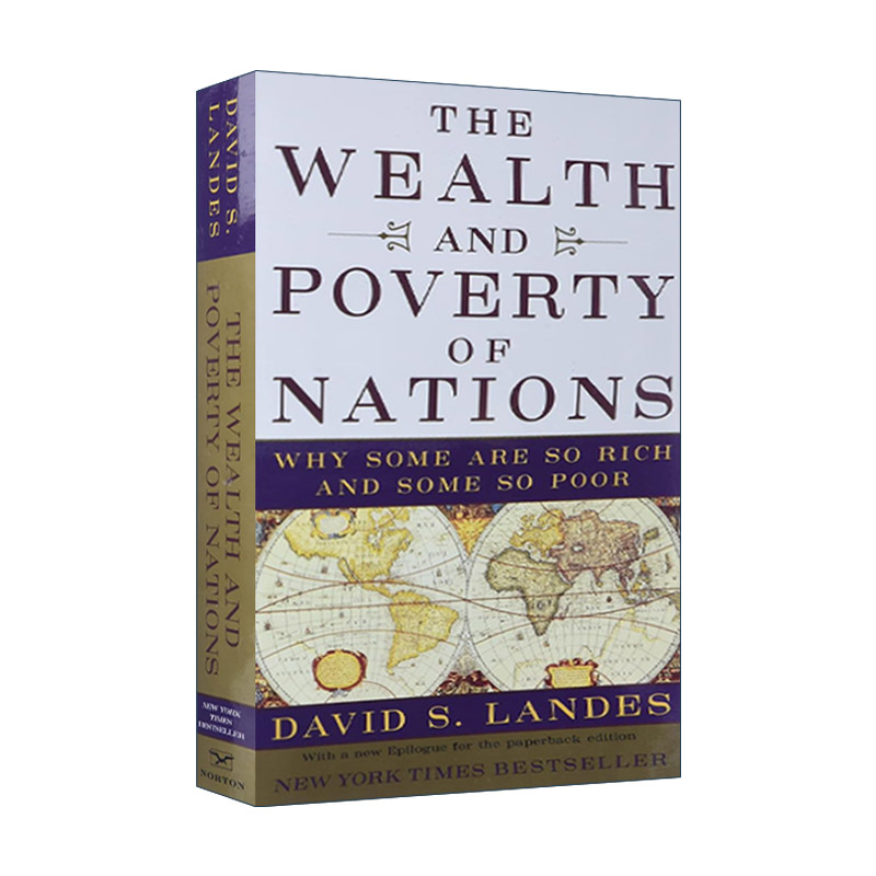 英文原版 The Wealth and Poverty of Nations 国富国穷 David S. Landes 英文版 进口英语原版书籍 书籍/杂志/报纸 经济管理类原版书 原图主图