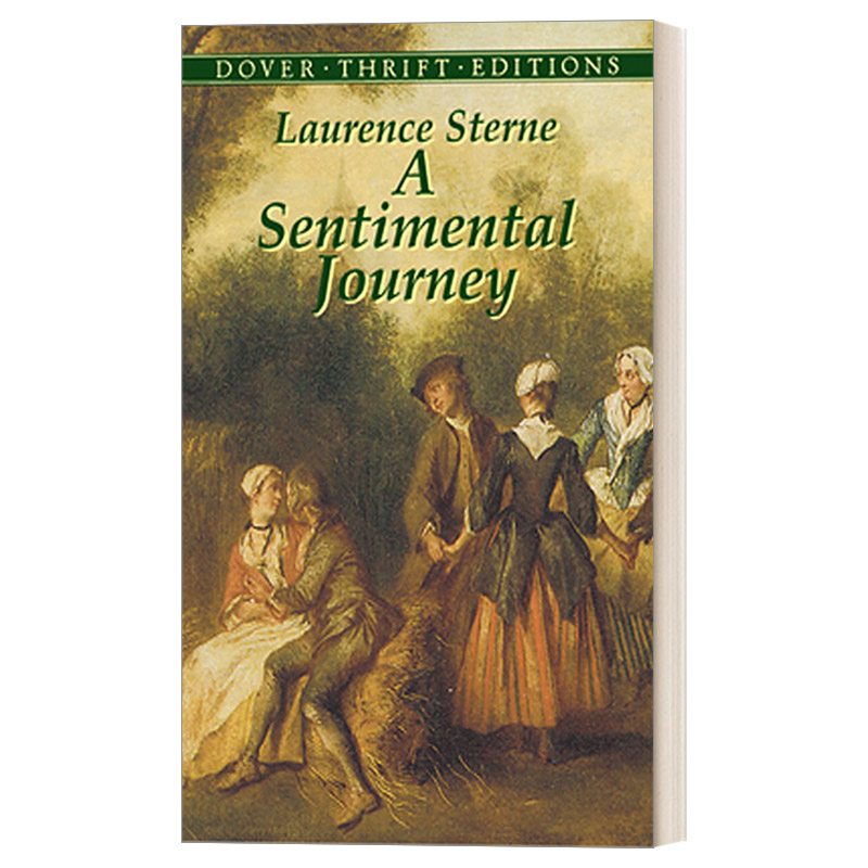 英文原版小说 A Sentimental Journey 多情客游记 劳伦斯斯特恩 Dover Thrift Editions 英文版 进口英语原版书籍