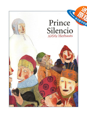 英文原版 Prince Silencio 沉默王子 儿童精装绘本 风是什么颜色作者 比利时绘本大师安·艾珀Anne Herbauts 进口英语原版书籍