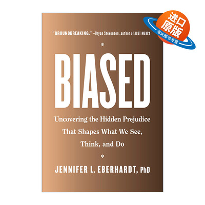 英文原版 Biased 偏见 发现影响我们思维与言行举止的偏见 Jennifer L. Eberhardt 精装 英文版 进口英语原版书籍