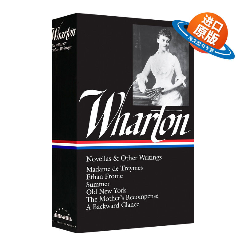 英文原版 精装小说 edith wharton novellas & other writings 伊迪丝