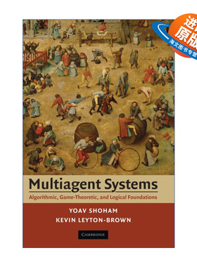 英文原版 Multiagent Systems 多智能体系统 算法、博弈论方法和逻辑基础 Yoav Shoham 精装 英文版 进口英语原版书籍
