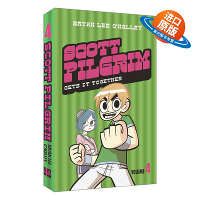 英文原版 Scott Pilgrim — Scott Pilgrim Gets It Together Volume 4 歪小子斯科特漫画第四卷 英文版 进口英语原版书籍