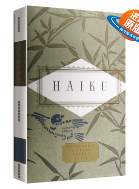 英文原版 Japanese Haiku Poems 日本俳句诗选 人人图书馆诗选 精装 英文版 进口英语原版书籍