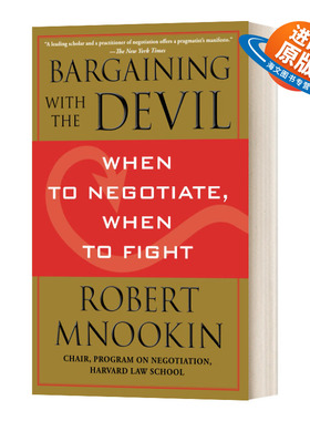 英文原版 Bargaining with the Devil 与魔鬼讨价还价 英文版 进口英语原版书籍