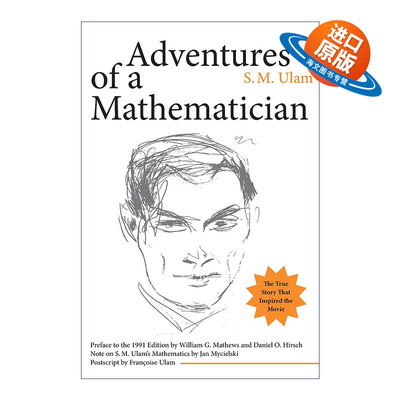 英文原版 Adventures of a Mathematician 一位数学家的经历 近代世界十大数学家之一S. M. Ulam乌拉姆自传 英文版 进口英语书籍