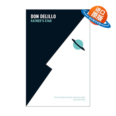 英文原版 Ratner's Star 拉特纳之星 幽默科幻小说 美国国家图书奖得主唐·德里罗 DeLillo Don 英文版 进口英语原版书籍