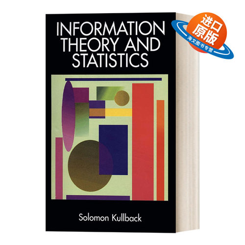 英文原版 Information Theory and Statistics 信息理论与统计学 英文版 进口英语原版书籍