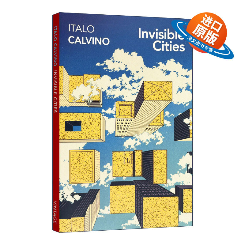 英文原版 Invisible Cities 看不见的城市 卡尔维诺 隐形城市意大利文学 Italo Calvino 英文版 进口英语原版书籍外文小说