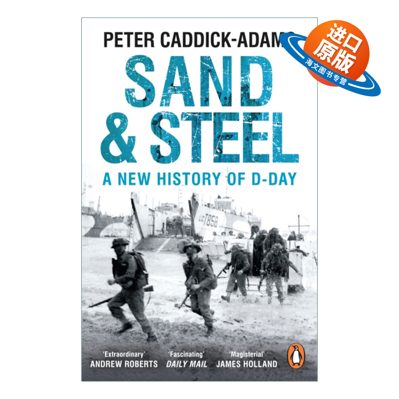 英文原版 Sand and Steel A New History of D-Day 沙与铁 诺曼底登陆的新史 英文版 进口英语原版书籍