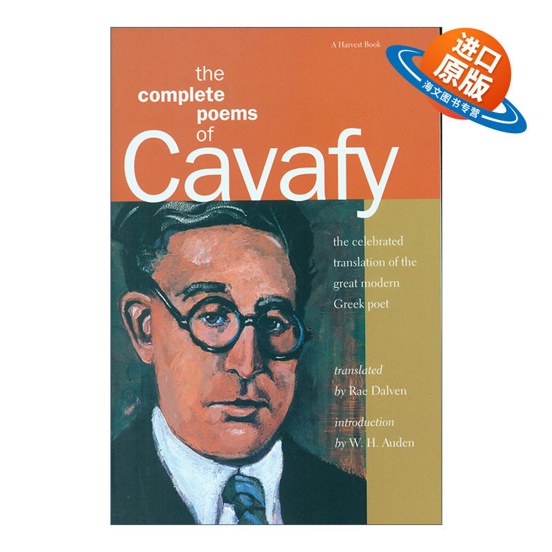 英文原版 The Complete Poems of Cavafy 卡瓦菲斯诗歌选集 英文版 进口英语原版书籍