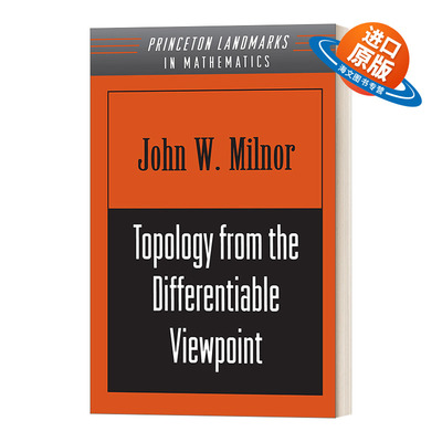 英文原版 Topology from the Differentiable Viewpoint 从微分观点看拓扑 John Milnor 英文版 进口英语原版书籍