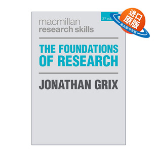 英文原版 The Foundations of Research 研究方法基础 乔纳森·格里斯 学术研究入门读物 英文版 进口英语原版书籍