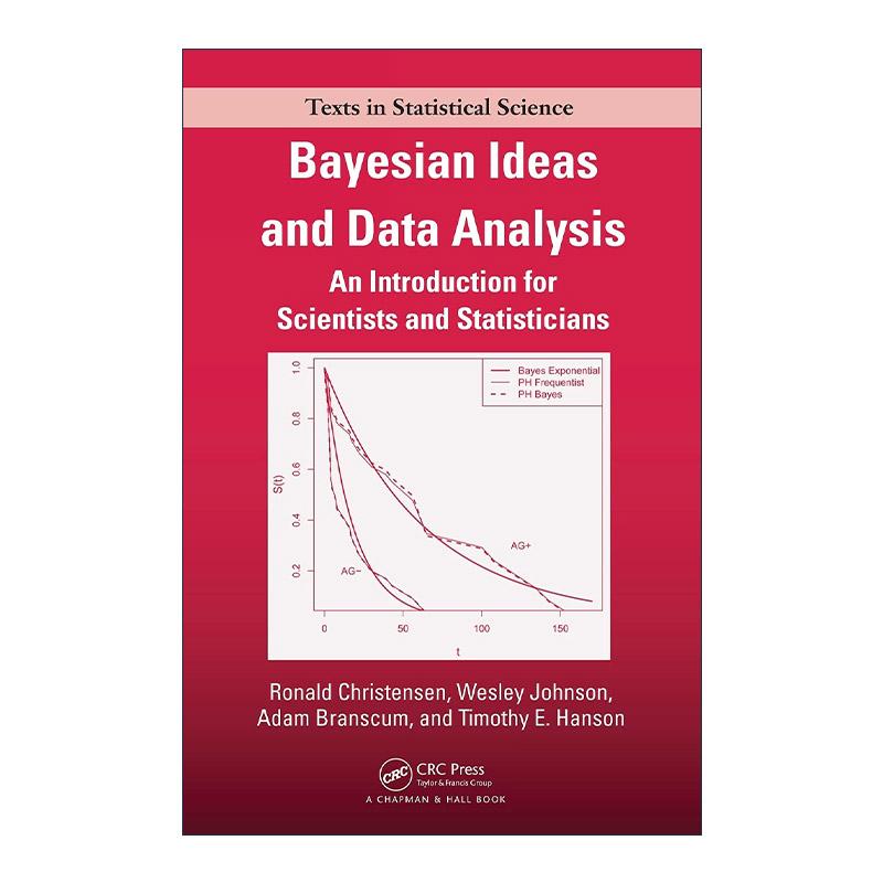 英文原版 Bayesian Ideas and Data Analysis 贝叶斯思想与数据分析 科学与统计学导论 精装 英文版 进口英语原版书籍