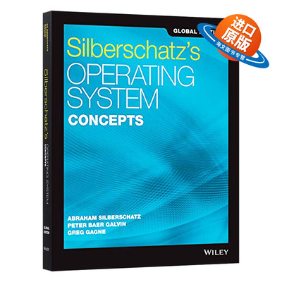 英文原版 Silberschatz's Operating System Concepts 操作系统概念第十版 耶鲁大学教授 数据库图灵奖获得者Abraham Silberschatz