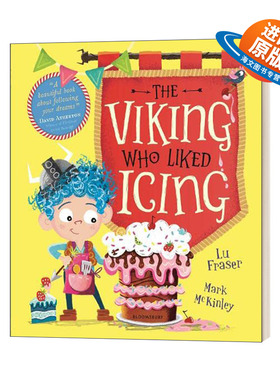 英文原版 The Viking Who Liked Icing 爱糖霜的小维京人 2022水石童书奖短名单 英文版 进口英语原版书籍儿童外文书