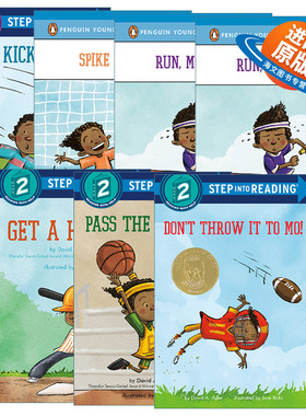 英文原版 Step Into Reading 运动小子Mo系列7册 运动主题读物 企鹅兰登分级读物 Mo Jackson 英文版 进口英语原版书籍