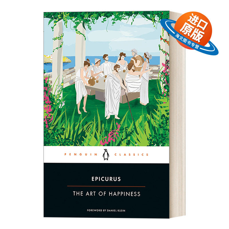 英文原版 The Art of Happiness 伊壁鸠鲁 快乐主义 企鹅黑经典 Penguin Black Classics 英文版 进口英语原版书籍