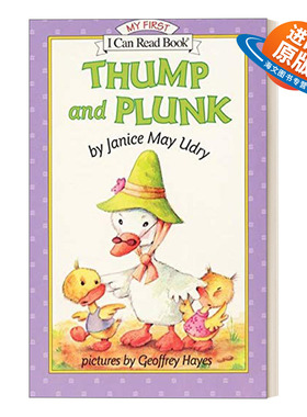 英文原版 Thump and Plunk 砰砰乓乓 My First I Can Read分级阅读 英文版 进口英语原版书籍