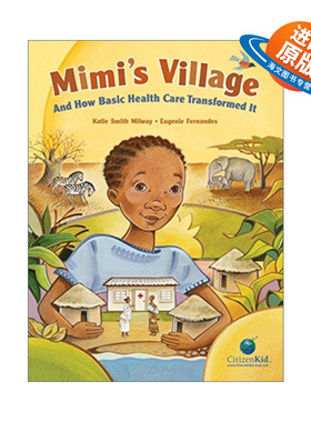 英文原版 Mimi's Village 看世界系列 咪咪的村庄 精装 英文版 进口英语原版书籍