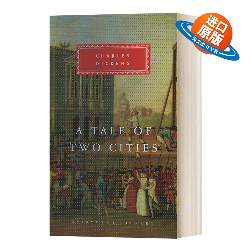 英文原版小说 A Tale of Two Cities 双城记 查尔斯·狄更斯 Everyman精装版 英文版 进口英语原版书籍