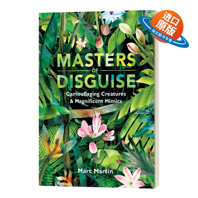 英文原版 Masters of Disguise 伪装大师 4-8岁动物科普绘本 精装 Marc Martin 英文版 进口英语原版书籍