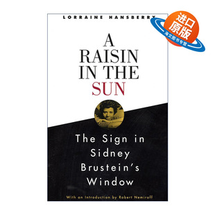 英文原版 A Raisin in the Sun and The Sign in Sidney Brustein's Window 阳光下的葡萄干 西德尼·布鲁斯坦窗上的标帜