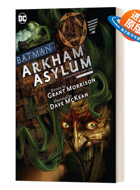英文原版 Batman Arkham Asylum The Deluxe Edition 蝙蝠侠 阿卡姆疯人院精装版 DC漫画 精装 英文版 进口英语原版书籍