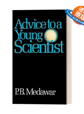 英文原版 Advice to A Young Scientist 对年轻科学家的忠告 英文版 进口英语原版书籍