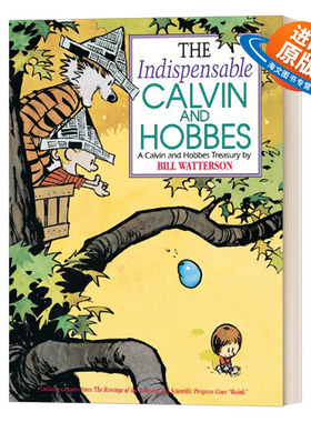 英文原版 The Indispensable Calvin and Hobbes 形影不离的卡尔文与跳跳虎 全彩漫画 英文版 进口英语原版书籍