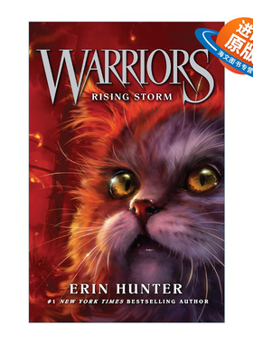 英文原版小说 Warrior Cats 4 — Rising Storm 猫武士首部曲4 风起云涌 英文版 进口英语原版书籍