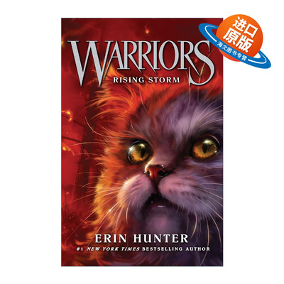 英文原版小说 Warrior Cats 4 — Rising Storm 猫武士首部曲4 风起云涌 英文版 进口英语原版书籍