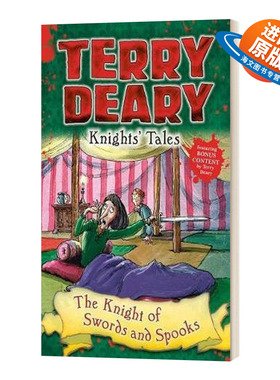 英文原版 Knights' Tales The Knight of Swords and Spooks 骑士传说 剑与幽灵骑士 英文版 进口英语原版书籍儿童外文书