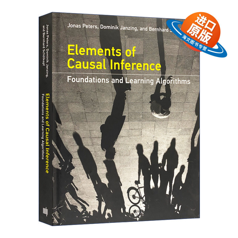 英文原版 精装 Elements of Causal Inference 因果推断要素 精装 英文版 进口英语原版书籍