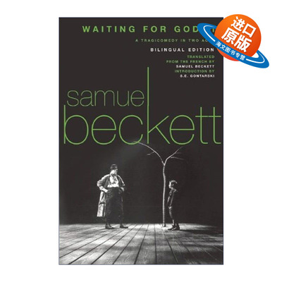 英文原版 Waiting for Godot En Attendant Godot 等待戈多 英法双语版 戏剧 Samuel Beckett塞缪尔·贝克特 进口英语原版书籍