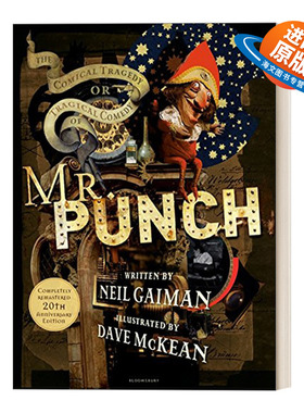 英文原版小说 The Comical Tragedy or Tragical Comedy of Mr Punch 彭趣先生的悲喜剧 木偶故事 尼尔·盖曼 英文版 进口书