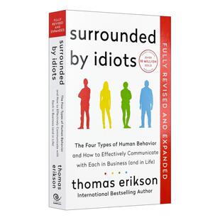英文原版 Surrounded by Idiots 被白痴包围 沟通的困境 修订版 大开本大字版 英文版 进口英语原版书籍