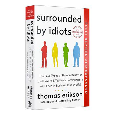 英文原版 Surrounded by Idiots 被白痴包围 沟通的困境 修订版 大开本大字版 英文版 进口英语原版书籍