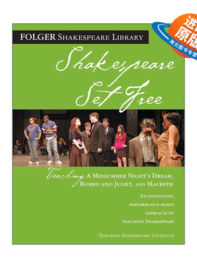 英文原版 Teaching A Midsummer Night's Dream Romeo & Juliet and Macbeth教仲夏夜之梦 罗密欧与朱丽叶 麦克白 轻松学莎士比亚