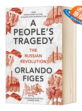 英文原版 A People's Tragedy 人民的悲剧 奥兰多·费吉斯 英文版 进口英语原版书籍