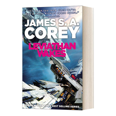 英文原版小说 Leviathan Wakes 苍穹浩瀚1 利维坦觉醒 英文版 进口英语原版书籍