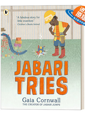 英文原版绘本 Jabari Tries 贾巴里 Gaia Cornwall 英文版 进口英语原版书籍