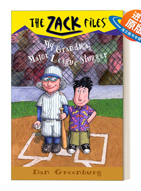 英文原版 The Zack Files 24 My Grandma Major League Slugger 札克档案系列24 儿童冒险章节桥梁书 英文版 进口英语原版书籍