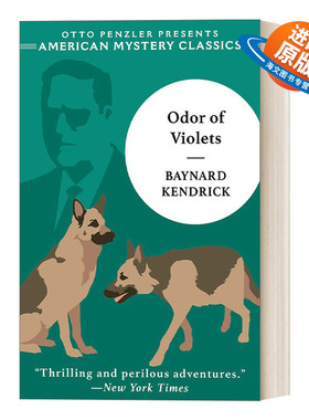 英文原版小说 The Odor of Violets 紫罗兰的气味 邓肯·麦克伦之谜 Norton美国经典推理小说 英文版 进口英语原版书籍